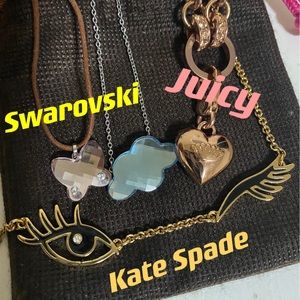 Kate spade, Swarovski, Juicy Necklace bundle